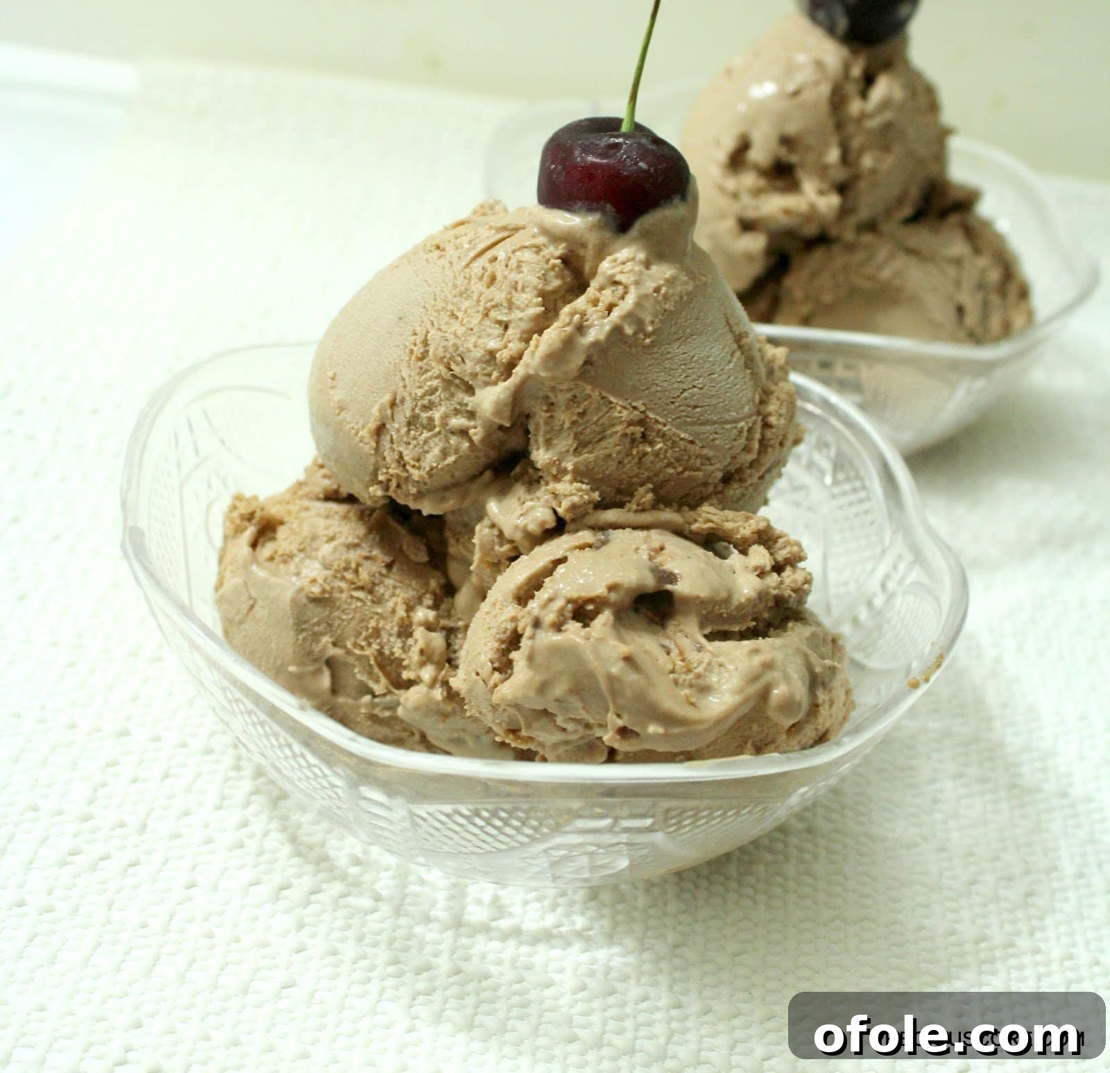 Effortless Chocolate Ice Cream Recipe 2 Delicious No-Churn Chocolate Ice Cream ready to be served