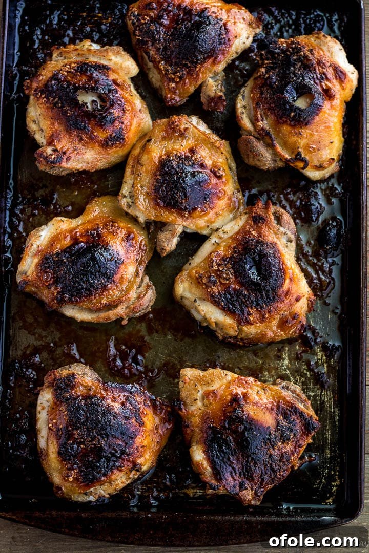 Mastering Homemade Mayonnaise 11 Mayonnaise Chicken on baking sheet