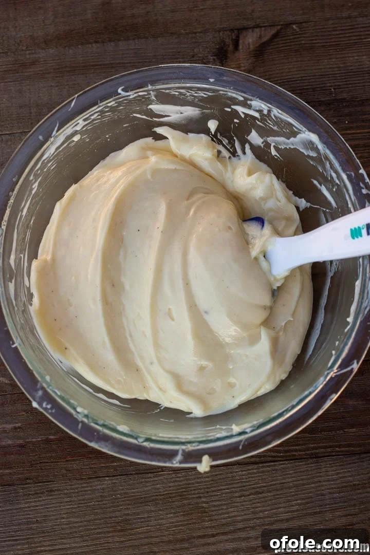Mastering Homemade Mayonnaise 5 A bowl with freshly made mayonnaise