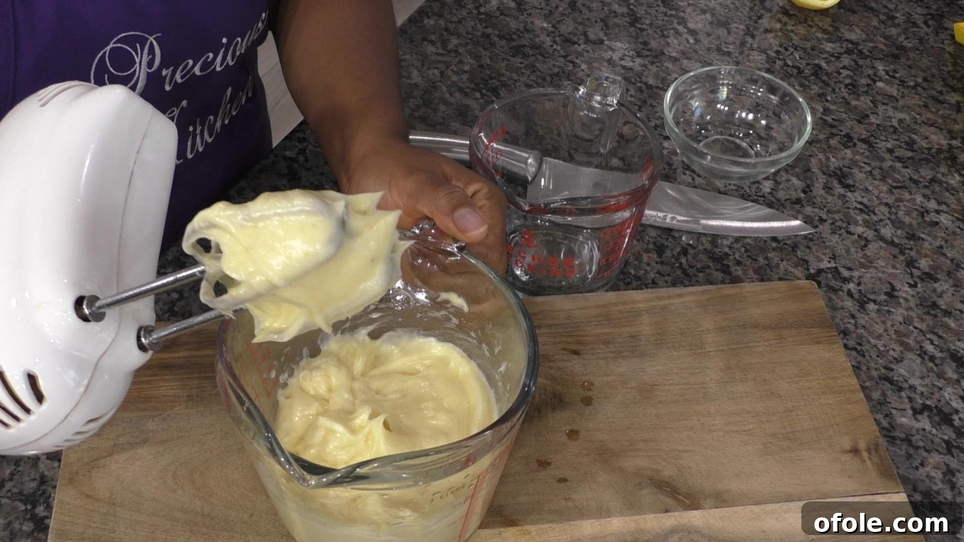 Mastering Homemade Mayonnaise 7 freshly made mayonnaise with a hand mixer