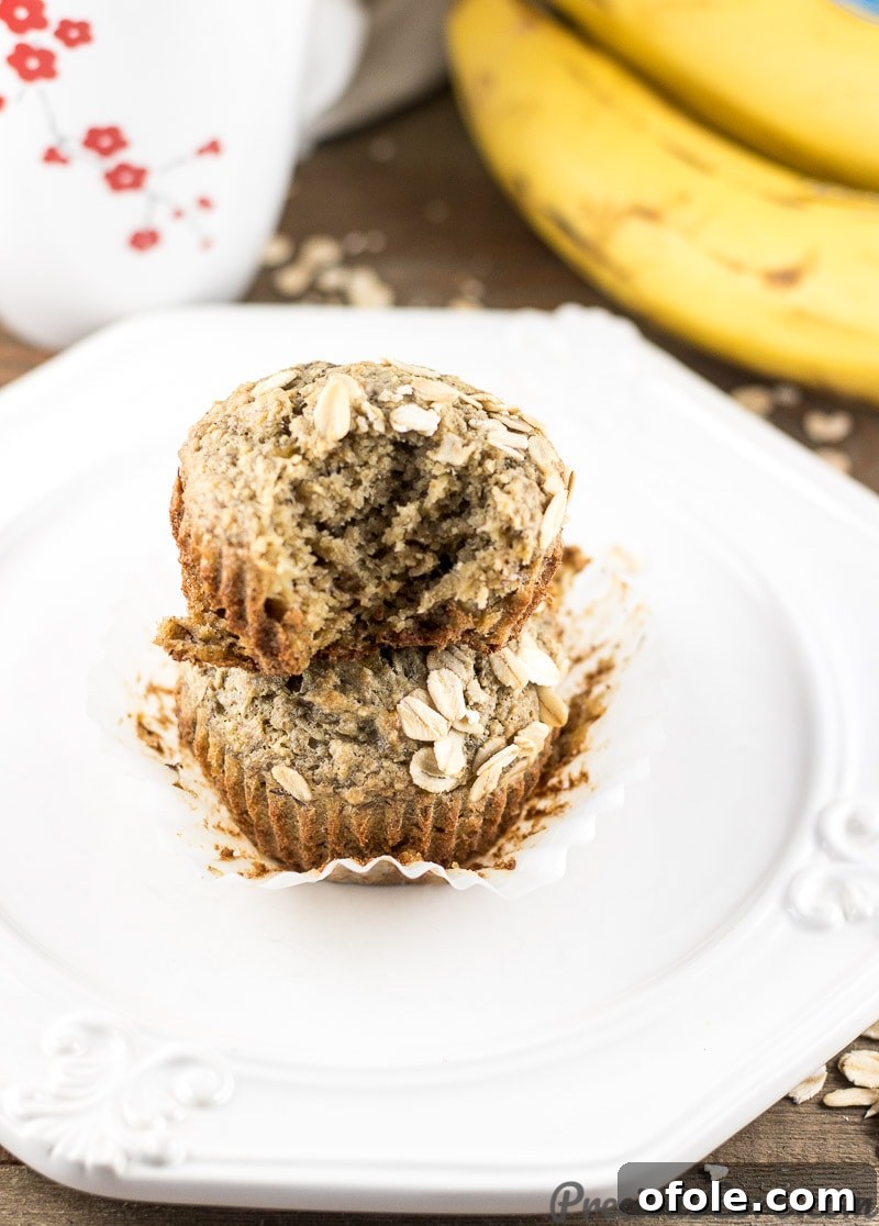 Guilt-Free Banana Oat Muffins 2 Healthy Banana Oat Muffins: Easy, Guilt-Free Recipe