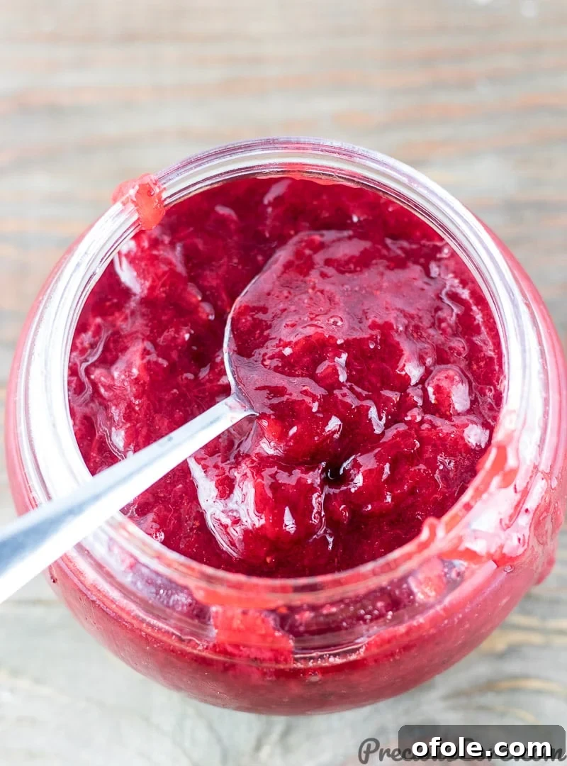 Collage with text "Healthy Strawberry Jam No Sugar, No Pectin, and Gluten Free." emphasizing its benefits.
