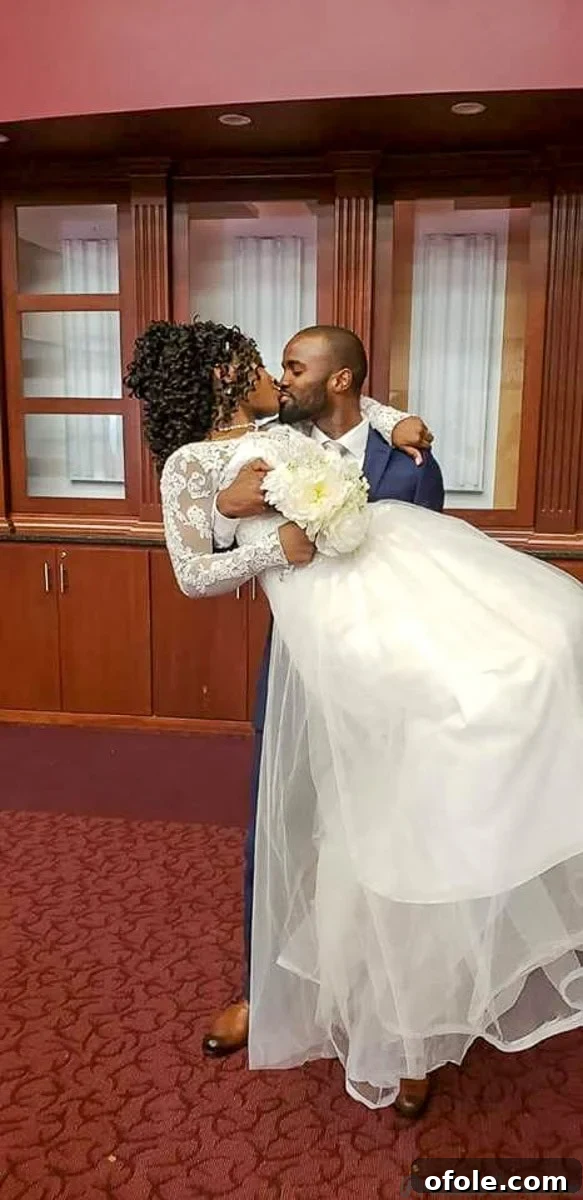 African Crossroads: A Cameroonian-Sierra Leonean Union 6 Cameroonian-Sierra Leonean Wedding Couple
