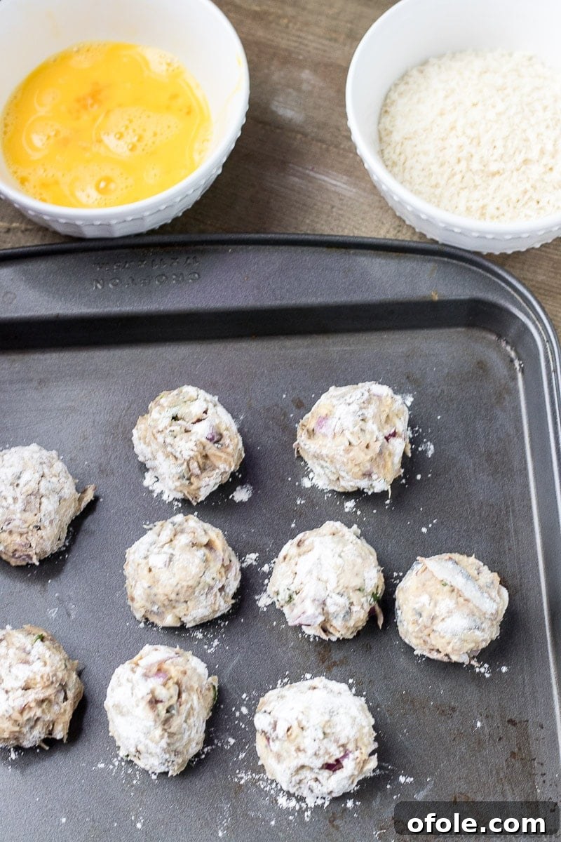 Zesty African Fish Bites 9 African Fish Balls Shaped and Ready for Coating