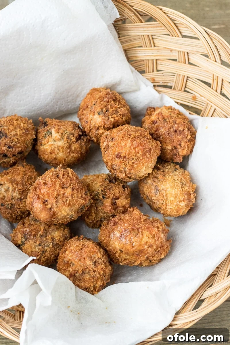 Zesty African Fish Bites 10 Fried African Fish Balls - Golden and Crispy