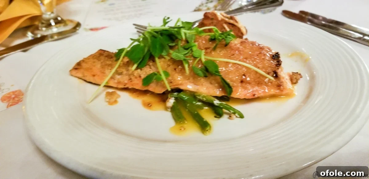 Igniting My Blog: Conference Immersion 16 Perfectly cooked salmon dinner plate