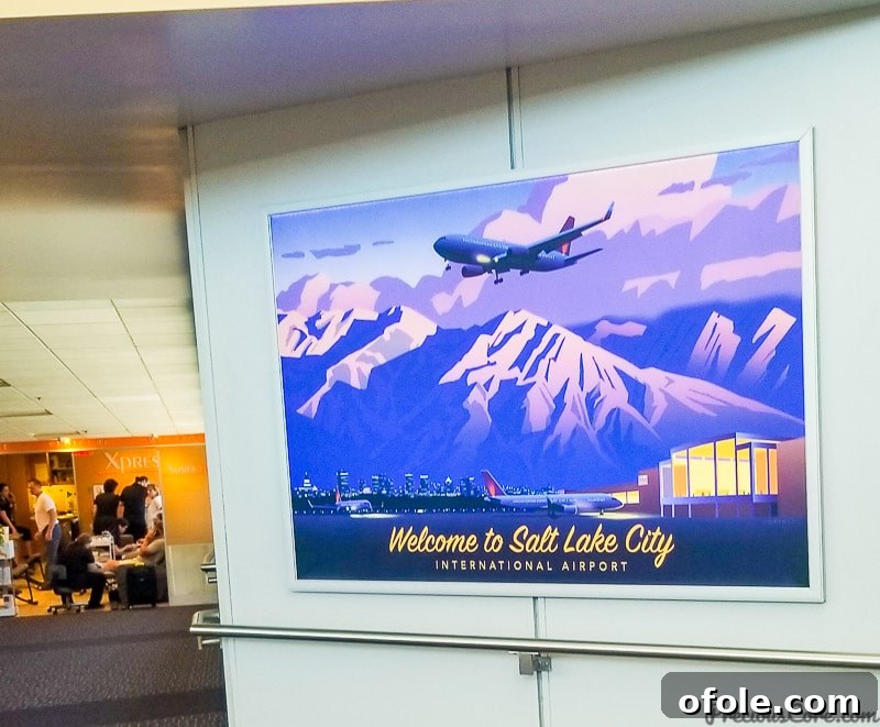 Igniting My Blog: Conference Immersion 3 Welcome to Salt Lake City sign with mountains in the background