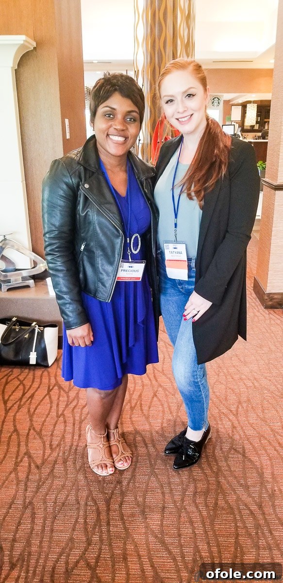 Igniting My Blog: Conference Immersion 9 Blogger Precious Core with Tatyana Nesteruk of Tatyana's Everday Food