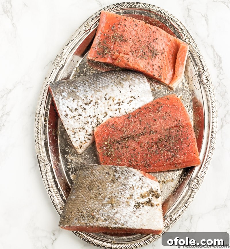 Nourishing Pregnancy: Grilled Salmon, Veggies, and Wellness Secrets 5 Dry marinade for Grilled Salmon