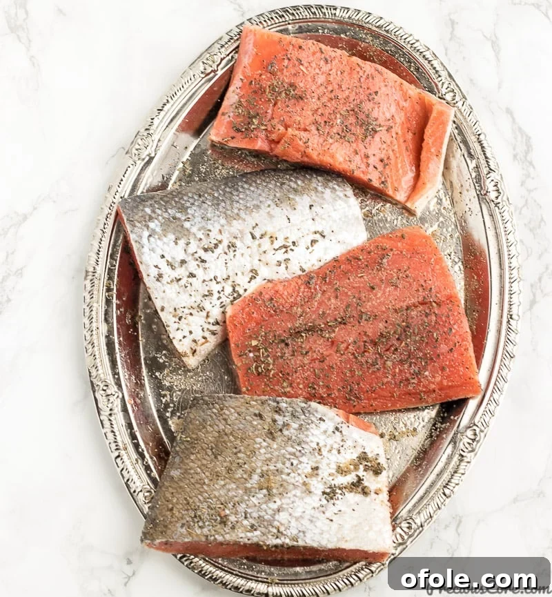 Nourishing a Healthy Pregnancy: Grilled Salmon, Veggies, and My Wellness Journey 5 Dry marinade for Grilled Salmon