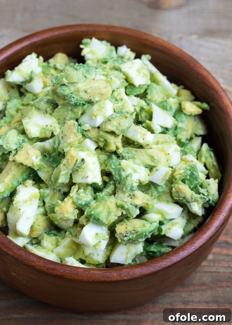 Lush Avocado Egg Salad 4 Steps for Avocado Egg Salad