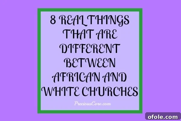 Exploring the Vibrant Differences Between White and African Church Services Cultural Differences in Church Worship