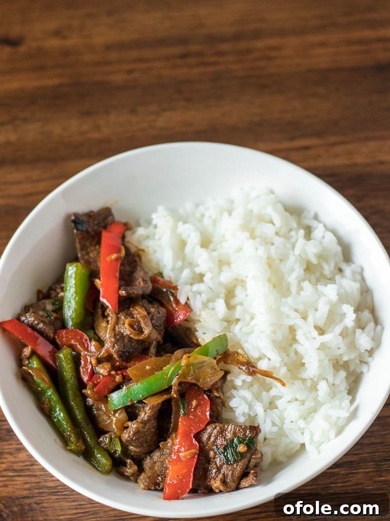 One Pan Beef Stir Fry 11 Easy beef stir fry and rice