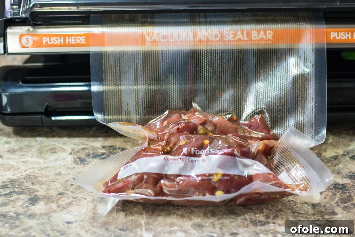 One Pan Beef Stir Fry 7 Vacuum sealed beef