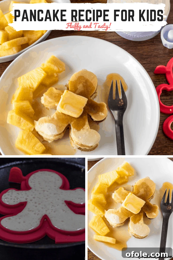 Delicious Kids Pancake Recipe Winner Inside 10 Fluffy, tasty pancakes for kids! My kids can never have enough of these for breakfast. Also, see how we make the fun pancake shapes! #Ad #Pancakes #PancakeRecipeforKids #Breakfast #Brunch #PreciousCore