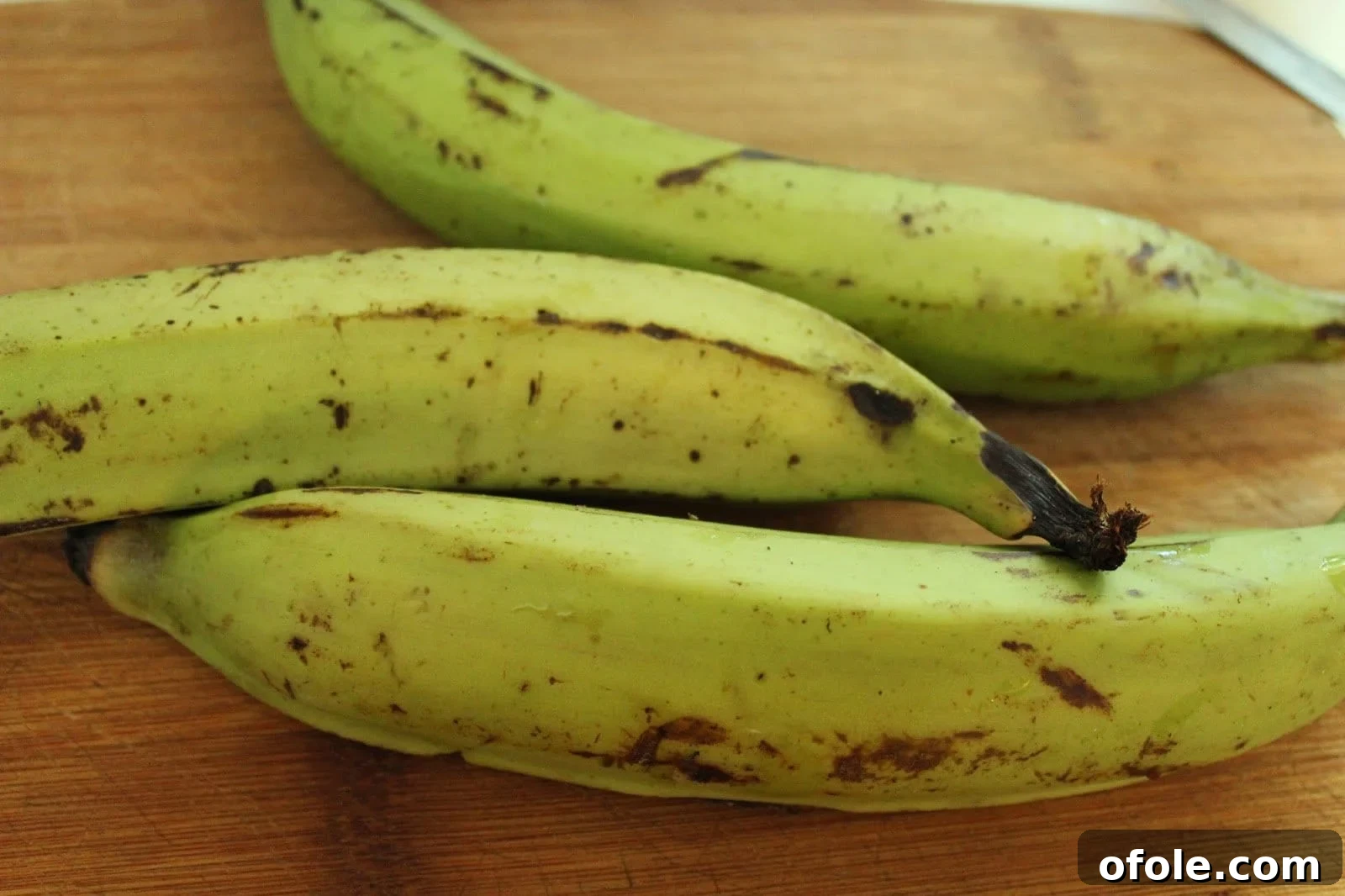 Unripe Plantains for Cooking