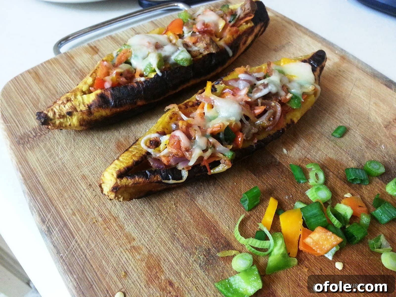 Creative Plantain Boats Recipe