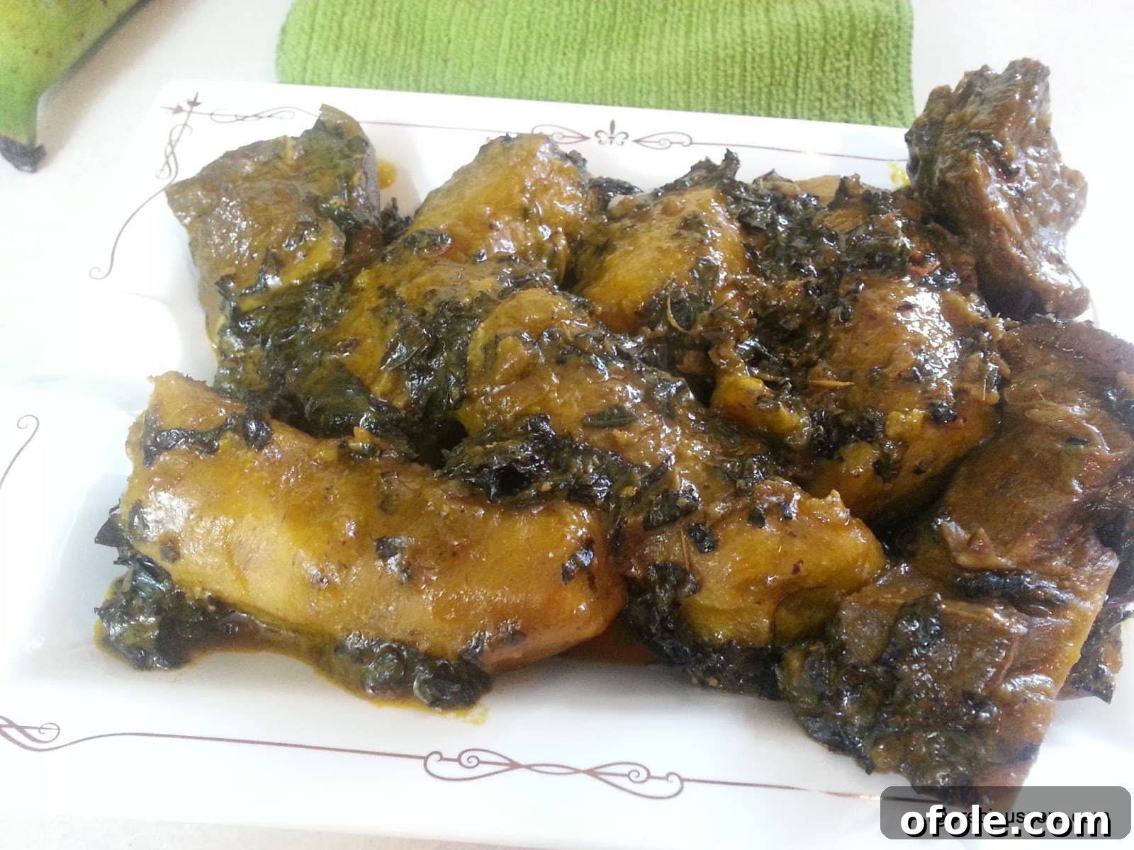 Born House Plantains Cameroonian Dish