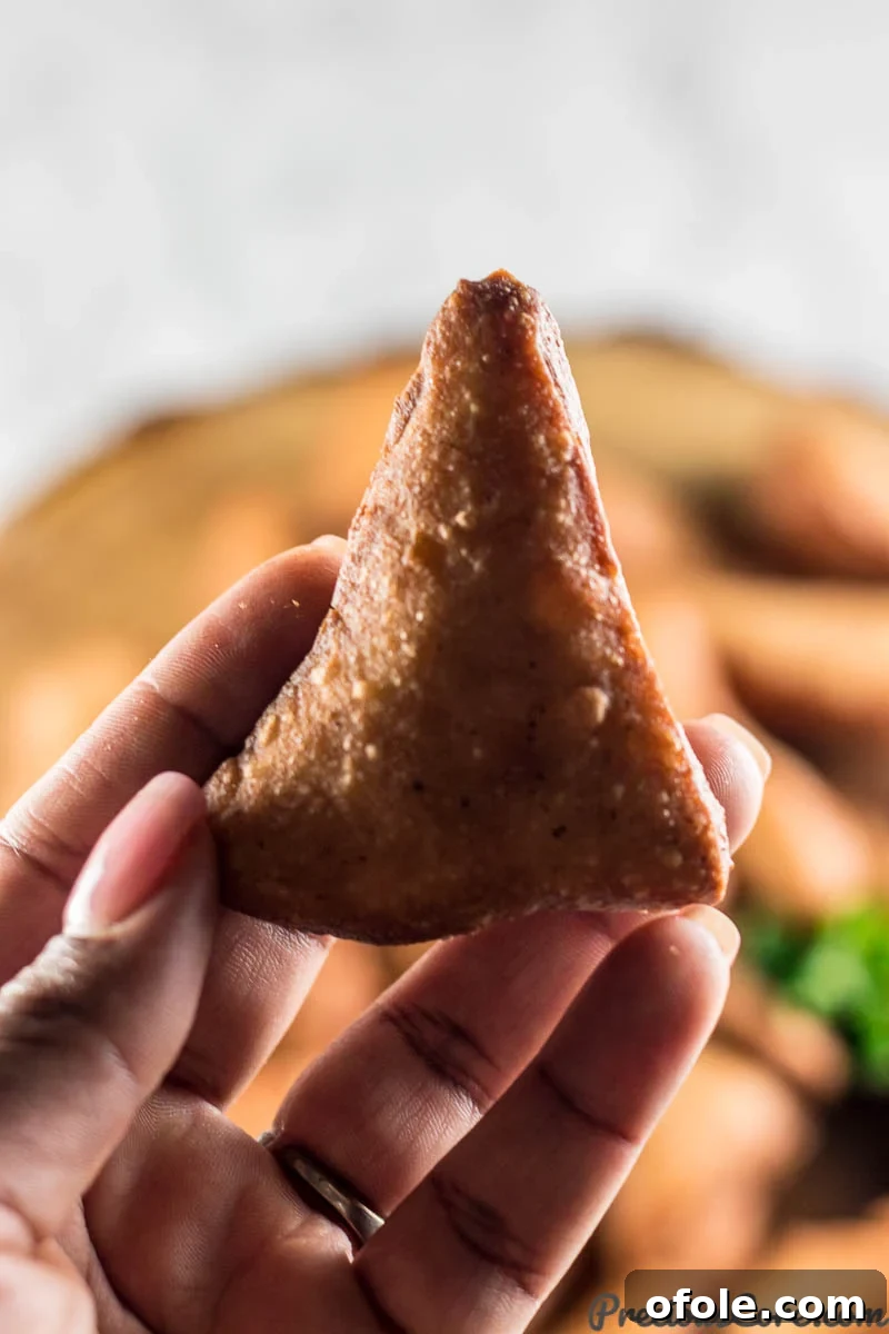 Mandazi East African Fried Pastry 4 Person holding a Mandazi, or East African doughnut.