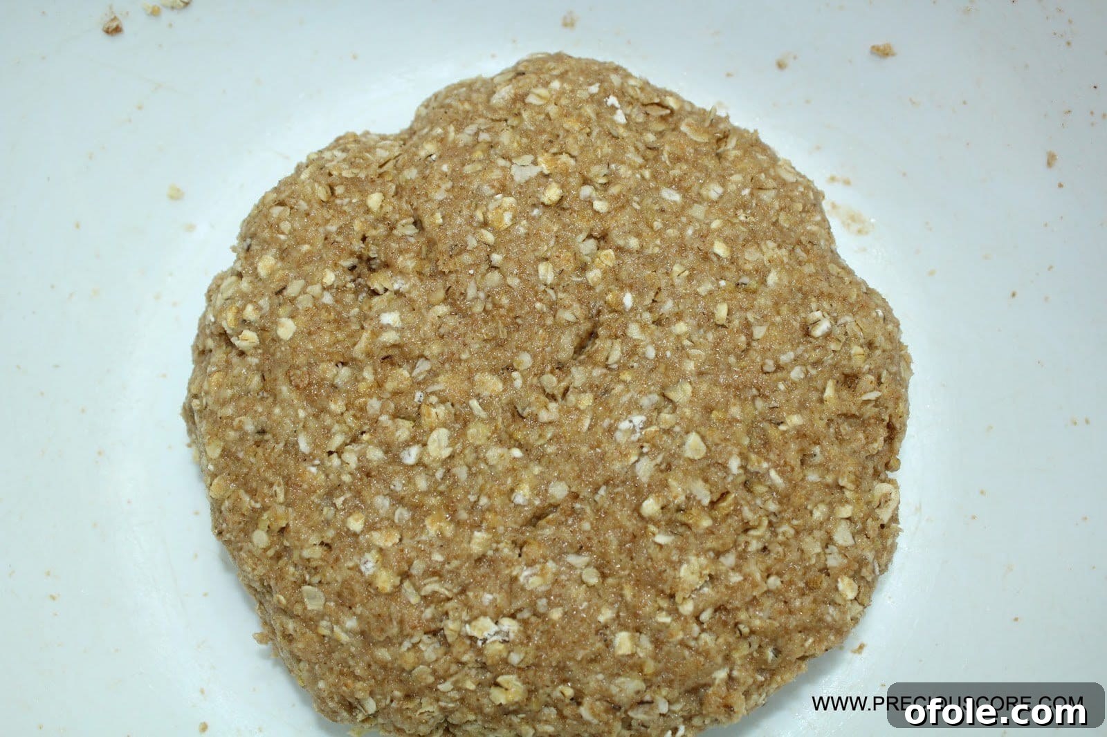 Baked healthy fruit pizza crust cooling