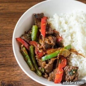 Easy Beef Stir Fry Recipe, colorful and quickly cooked.