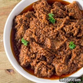 African Beef Stew Recipe, rich and aromatic.