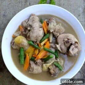 Chicken Pepper Soup, a comforting and spicy African soup.